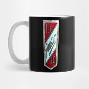 Austin 10 British 1930s classic car badge Mug